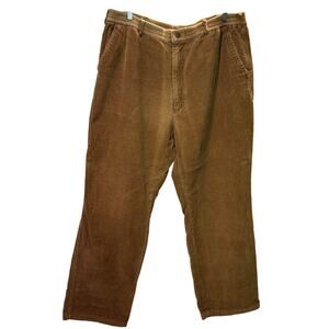 Vintage Stag Hill By Habands Pants Mens 40 38x29 Brown Corduroy Hunting 80s 90s